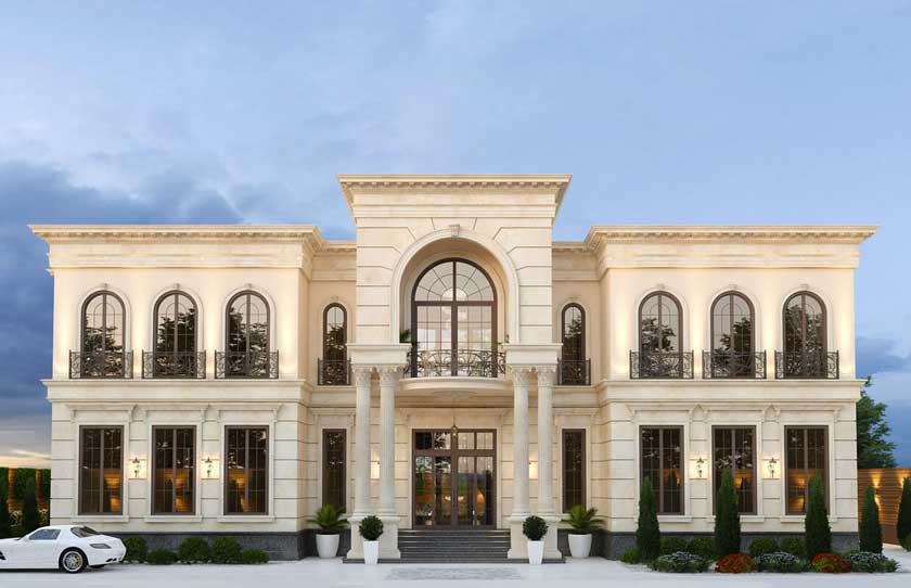 طراحی ویلا دوبلکس کوچک