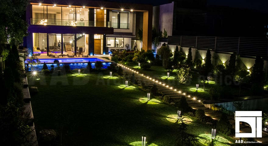 طراحی لند اسکیپ دفتر معماری آد