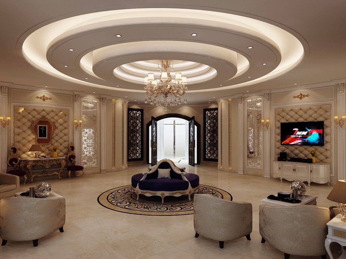 به طراحی اصولی و حرفه ای سقف لابی هم باید اهمیت زیادی بدهید.