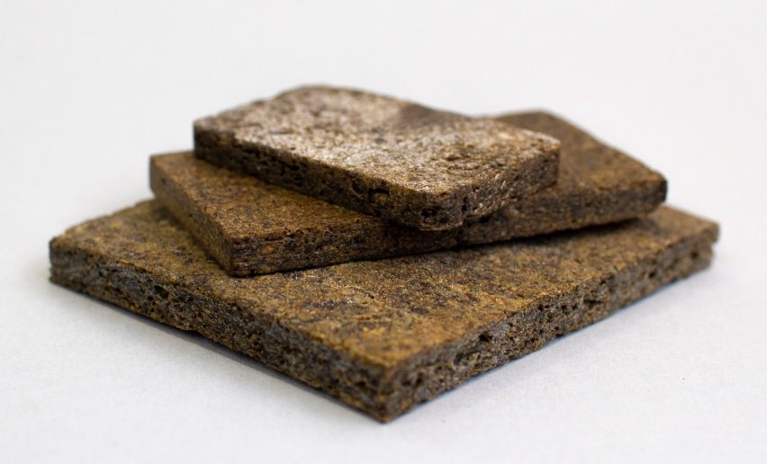 • نئوپان ساخته شده از پوست سیب زمینی (Chipboard from potato peelings)