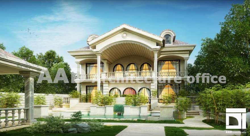 طراحی ویلا دوبلکس